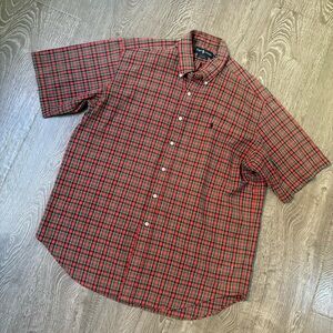 Ralph Lauren Blake Plaid Seersucker Shirt Men’s Large